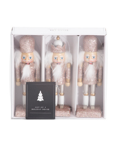 Set Of 3 Nutcracker Ornaments | Pillows & Decor | Marshalls | Marshalls