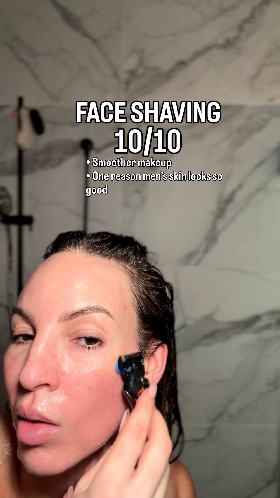 Here’s the full breakdown of what I rated and why:

🪒 Face shaving — 10/10
Gives immediate smoothness and brighter-looking skin. It’s controlled mechanical exfoliation (and yes, one reason men’s skin often looks smoother).

🧊 Ice rolling — 0/10
Feels refreshing but doesn’t create long-term change in texture, tone, or collagen.

🧼 Double cleansing — 9/10
Oil dissolves oil. Sunscreen and makeup are oil-based, so breaking them down first prevents scrubbing and protects your barrier.

💧 Skin flooding — 9/10
Great for dehydrated skin. Helps maximize hydration, but it’s not revolutionary — just smart layering.

🍼 Face basting (diaper cream trend) — 5/10
Helpful for irritation. Not an anti-aging strategy.

😴 Overnight collagen masks — 7/10
Incredible overnight glow and plumping. But they don’t rebuild structural collagen — that happens deeper in the dermis over time.

💊 Internal collagen — 8/10
Provides amino acids like glycine and proline — the building blocks your body uses to make collagen. Supportive, not dramatic.

🐌 Viral snail mucin — 5/10
Hydrating and soothing. Mostly surface-level benefits.

🧬 Snail-derived growth factors (BioPelle Tensage) — 8.5/10
More advanced formulation. Supports repair and gives a healthier, refined glow over time.

💡 LED mask — 8/10
Stimulates collagen signaling and reduces inflammation — but only if you’re consistent.

🧴 Tretinoin — 12/10
Still the gold standard. Increases collagen production, improves texture, fades pigmentation. Boring. Effective. The GOAT.

#LTKBeauty #LTKselfcare #LTKOver40