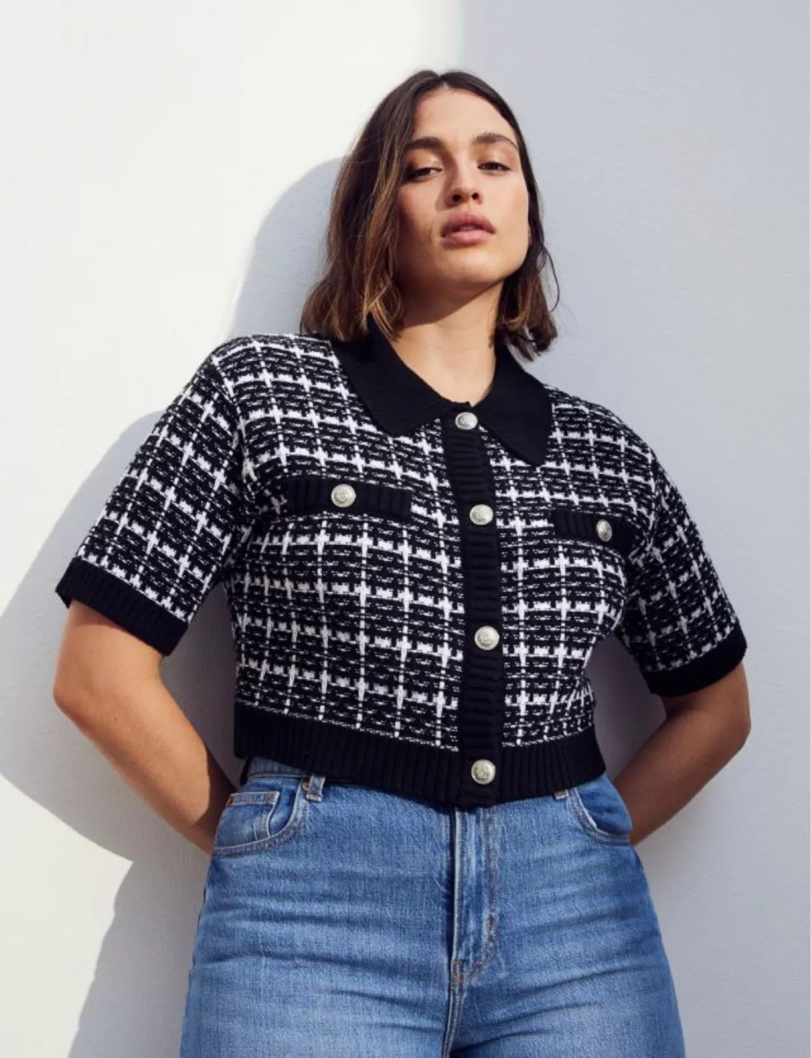 Collared Crop Top curated on LTK