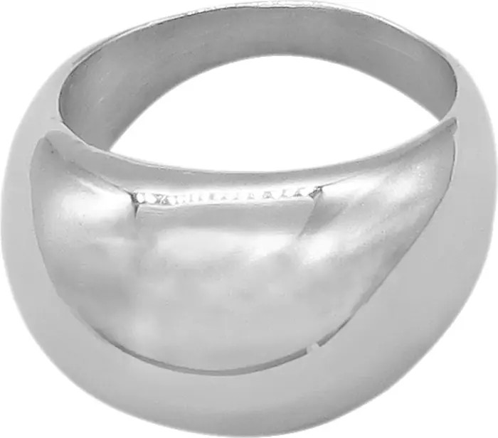Water Resistant 14K Gold Plated Dome Ring | Nordstrom Rack