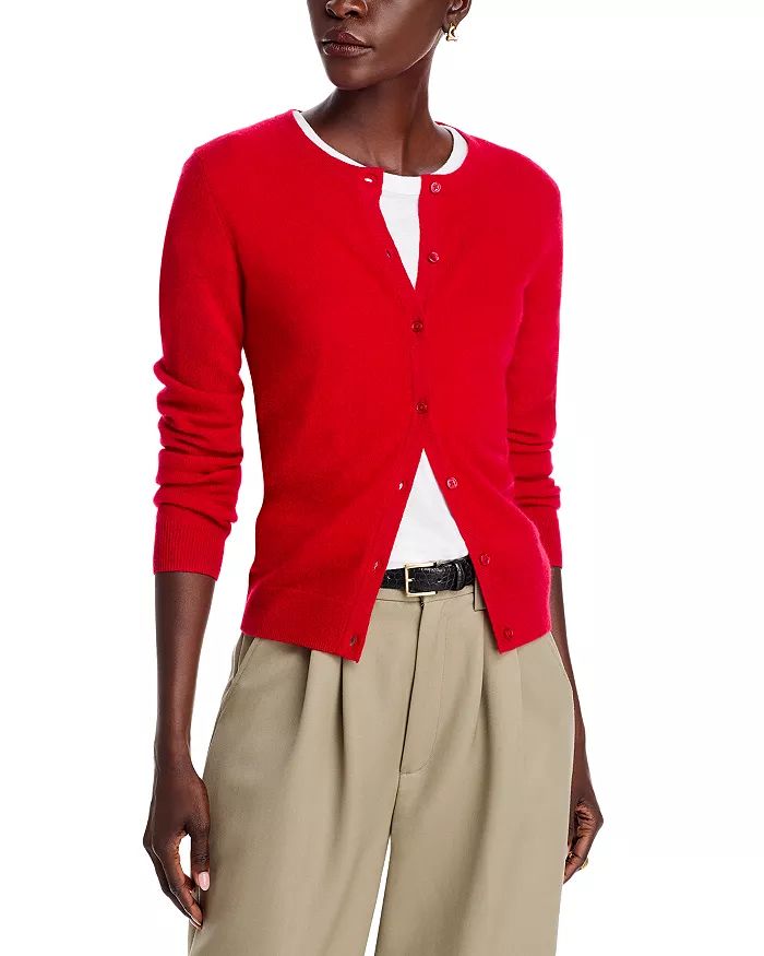 C by Bloomingdale's Cashmere C by Bloomingdale's Crewneck Cashmere Cardigan - Exclusive  Women - ... | Bloomingdale's (US)