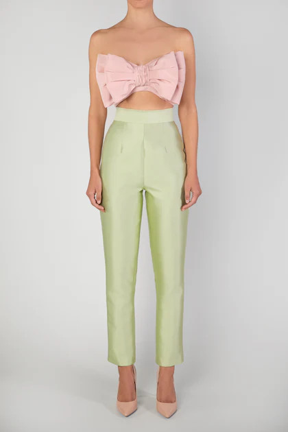 Romina Silk Faille Bustier | ALEXIA MARIA