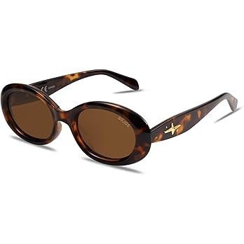 Retro Oval Polarized Sunglasses for Women Men 90s Vintage UV400 Protection Tiny Sun Glasses SJ228... | Amazon (US)