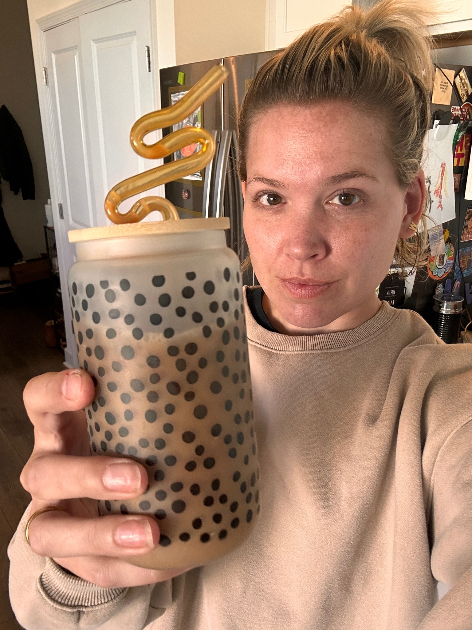 I’ve never had so any requests…for a sweatshirt lol I really believe the star of this OOTD is the cute cup and fun straw🤷🏼‍♀️

#LTKSaleAlert #LTKFindsUnder50 #LTKSeasonal