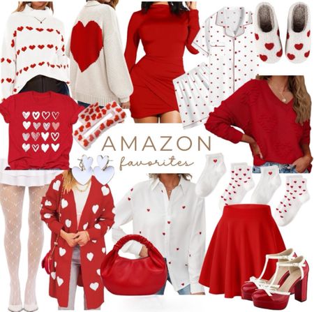 Valentine’s Day Fashion 💌
Amazon cozy chic winter fashion finds , women’s sweater dresses , women’s accessories  ,winter sweaters , women’s handbags , luxury looks for less , luxury dupes , amazon fashion , amazon finds , women’s winter outfits , valentines outfit , date night outfit , pink girl outfit , red valentines outfit , valentine sweaters , valentines skirts 

#LTKstyletip #LTKMostLoved #LTKfindsunder50