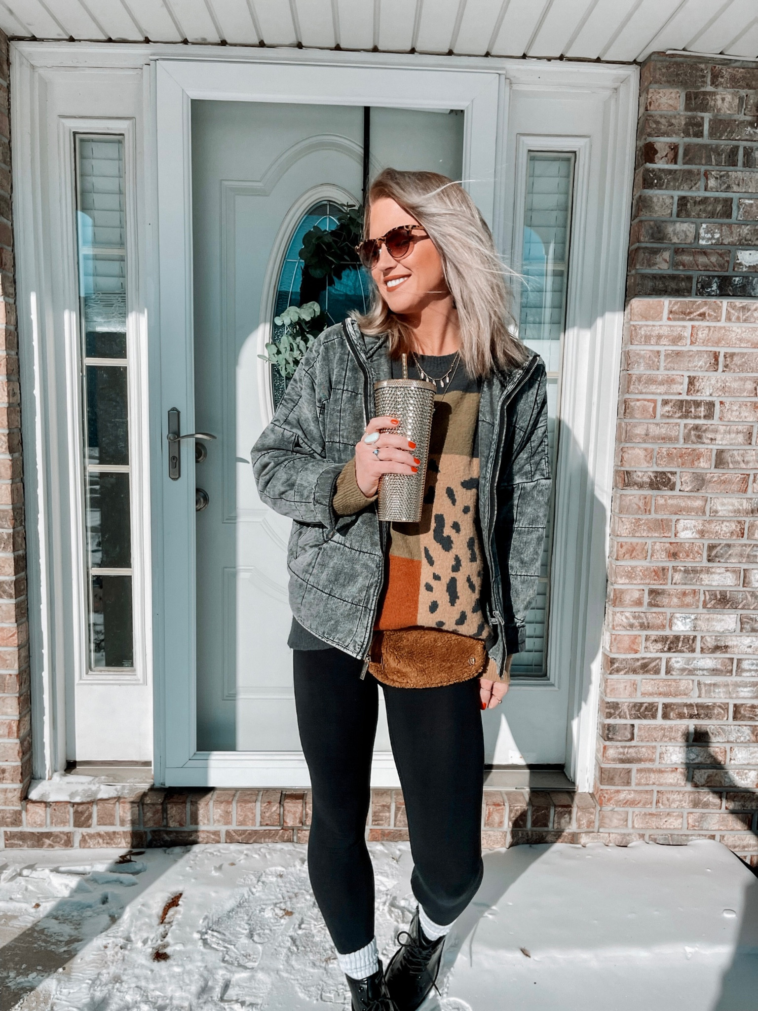 Women’s Winter outfit | Last minutes Christmas shopping 

#targetstyle #aeriereal #forever21 #slouchsocks #beltbag 

#LTKSeasonal #LTKFind #LTKsalealert