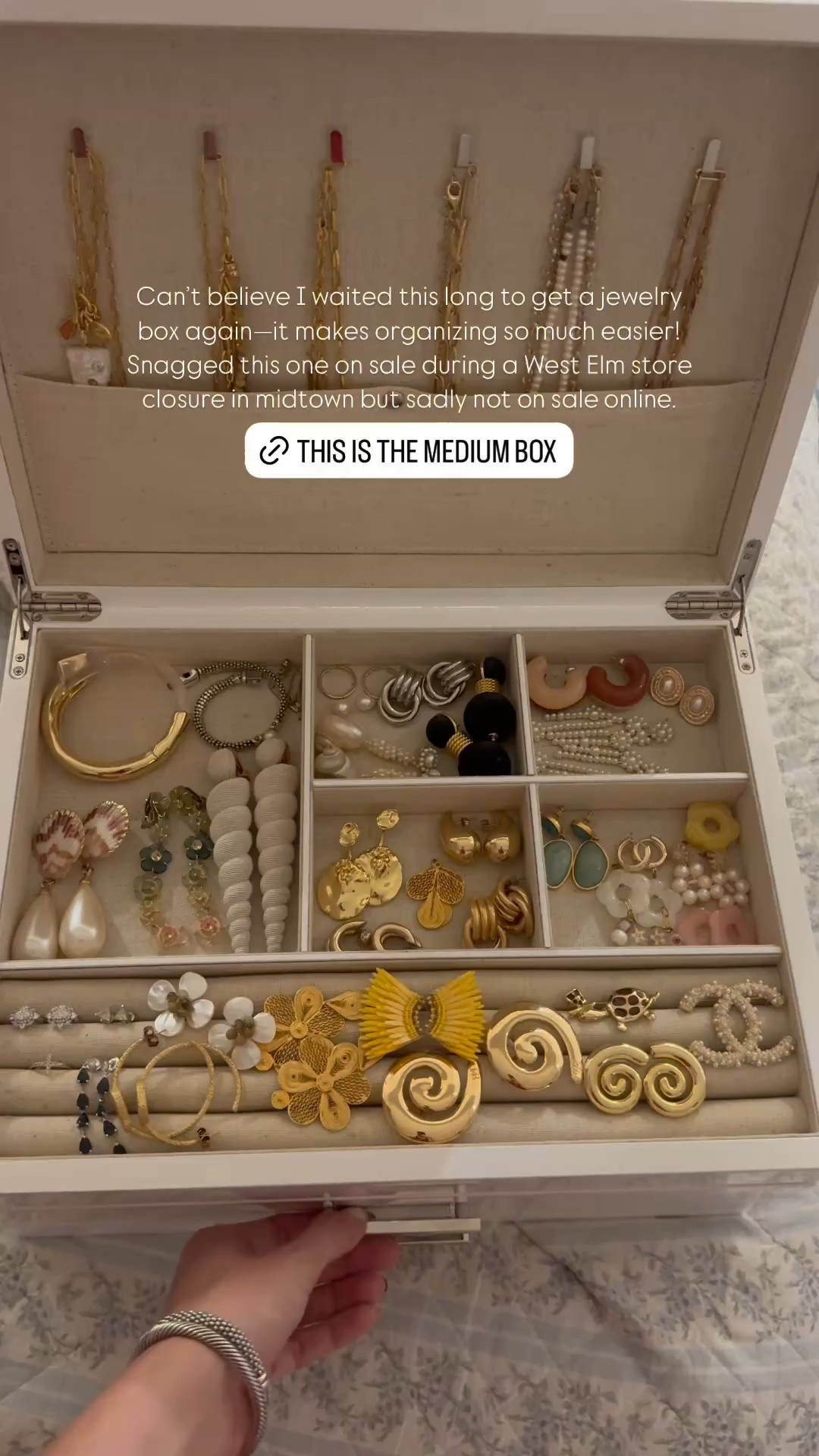 Jewelry box for organizing

#LTKHome #LTKStyleTip #LTKWatchNow