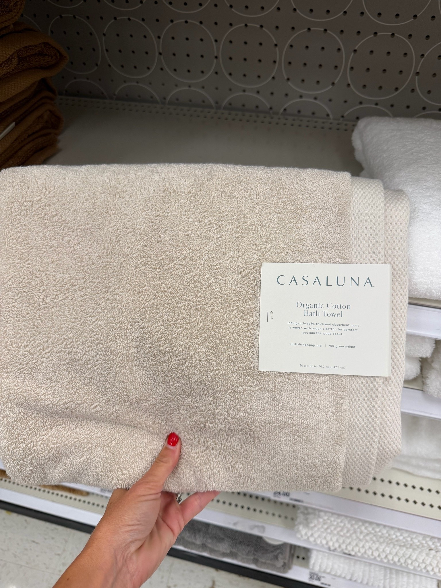 The BEST towels ever! I bought these 2 years ago and they are the ONLY ones that have held up! 
30% off!