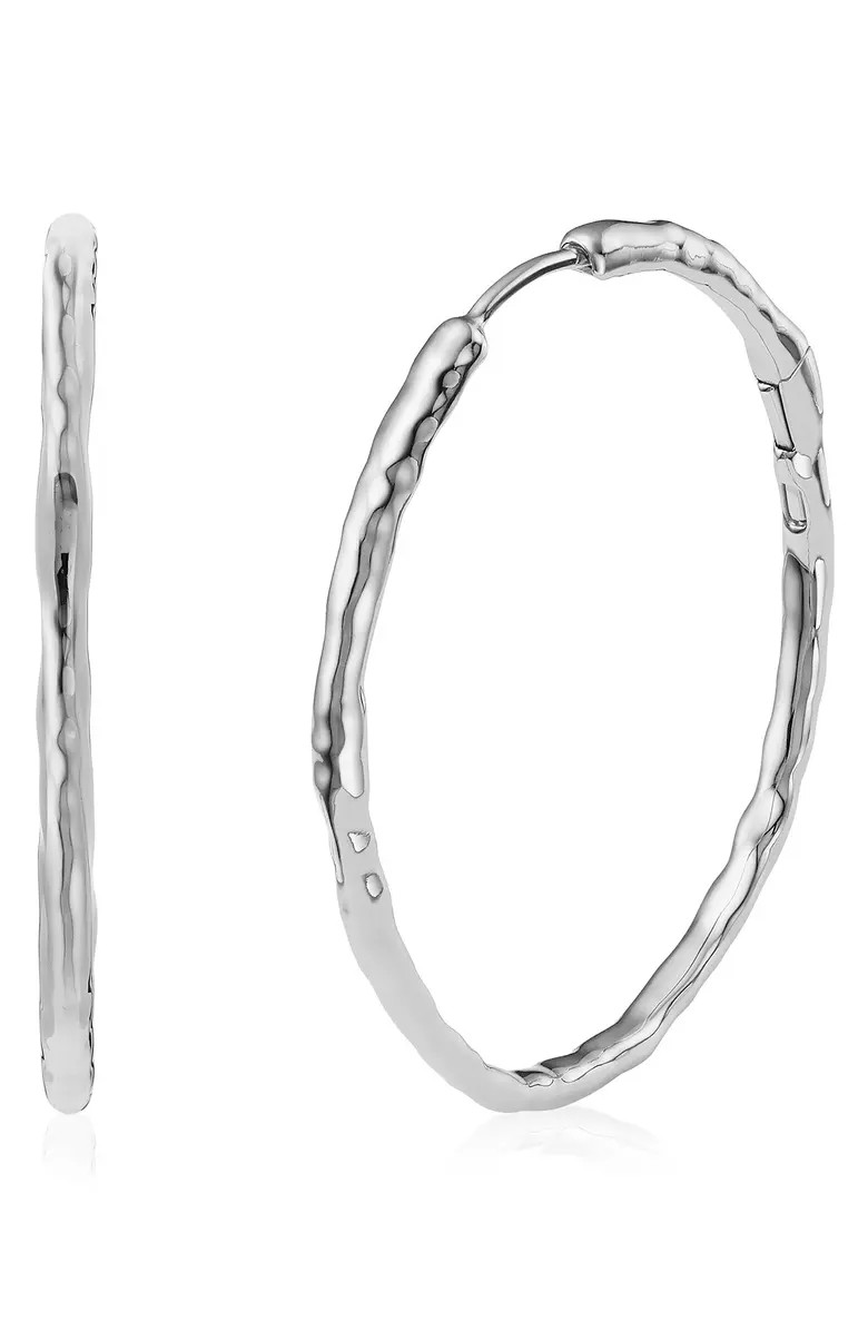 Monica Vinader Siren Muse Large Hoop Earrings | Nordstrom | Nordstrom