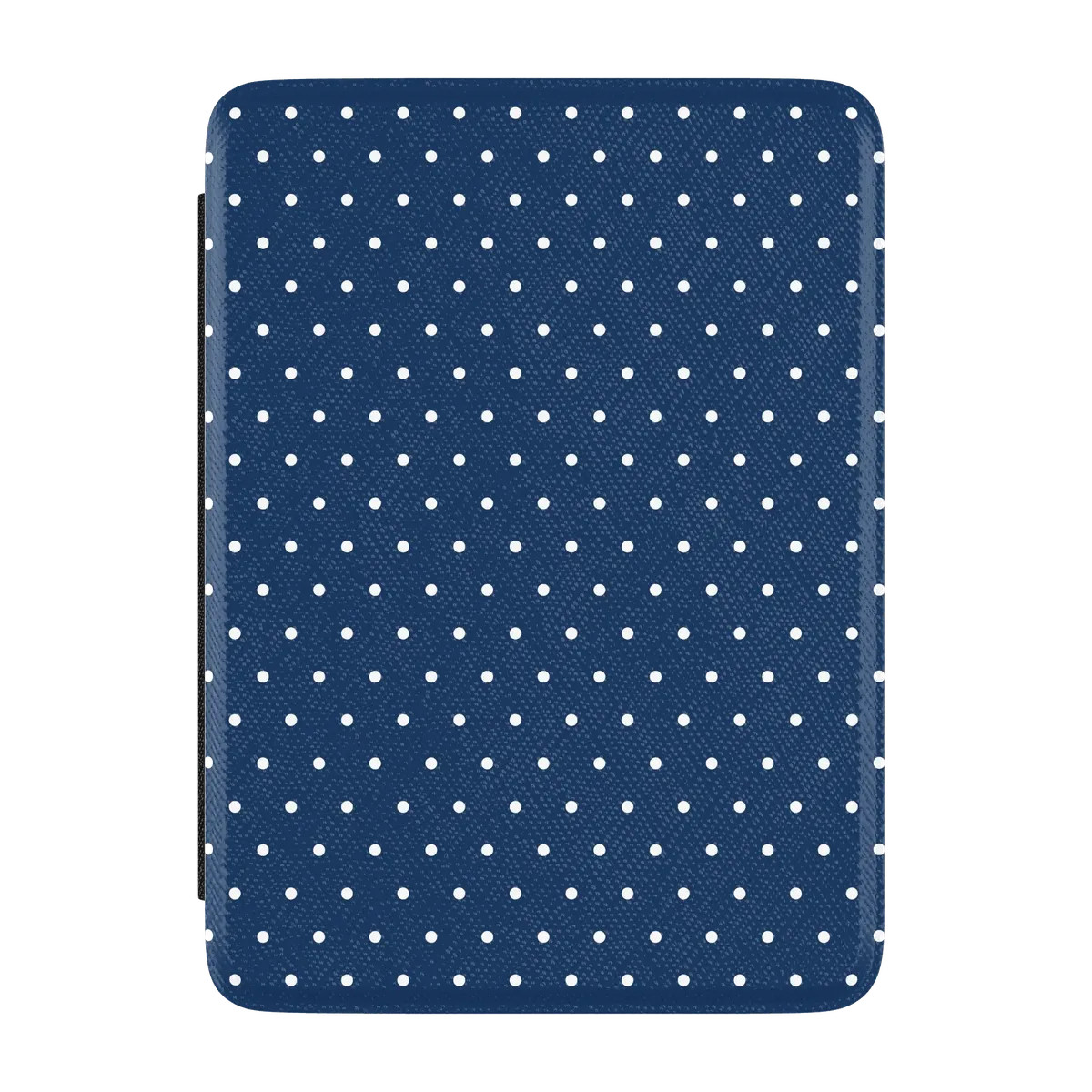 On the Dot   Navy Polka Dot Kindle Case | CASELY