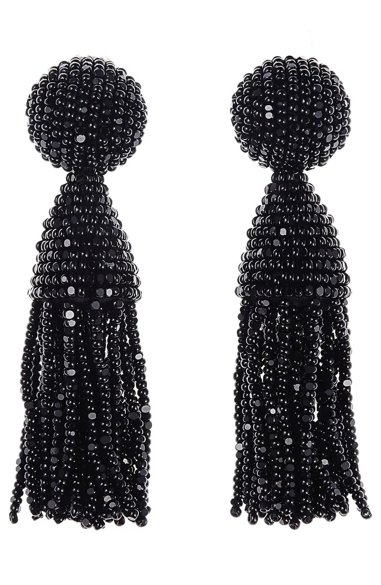 'Classic Short' Tassel Drop Clip Earrings | Nordstrom