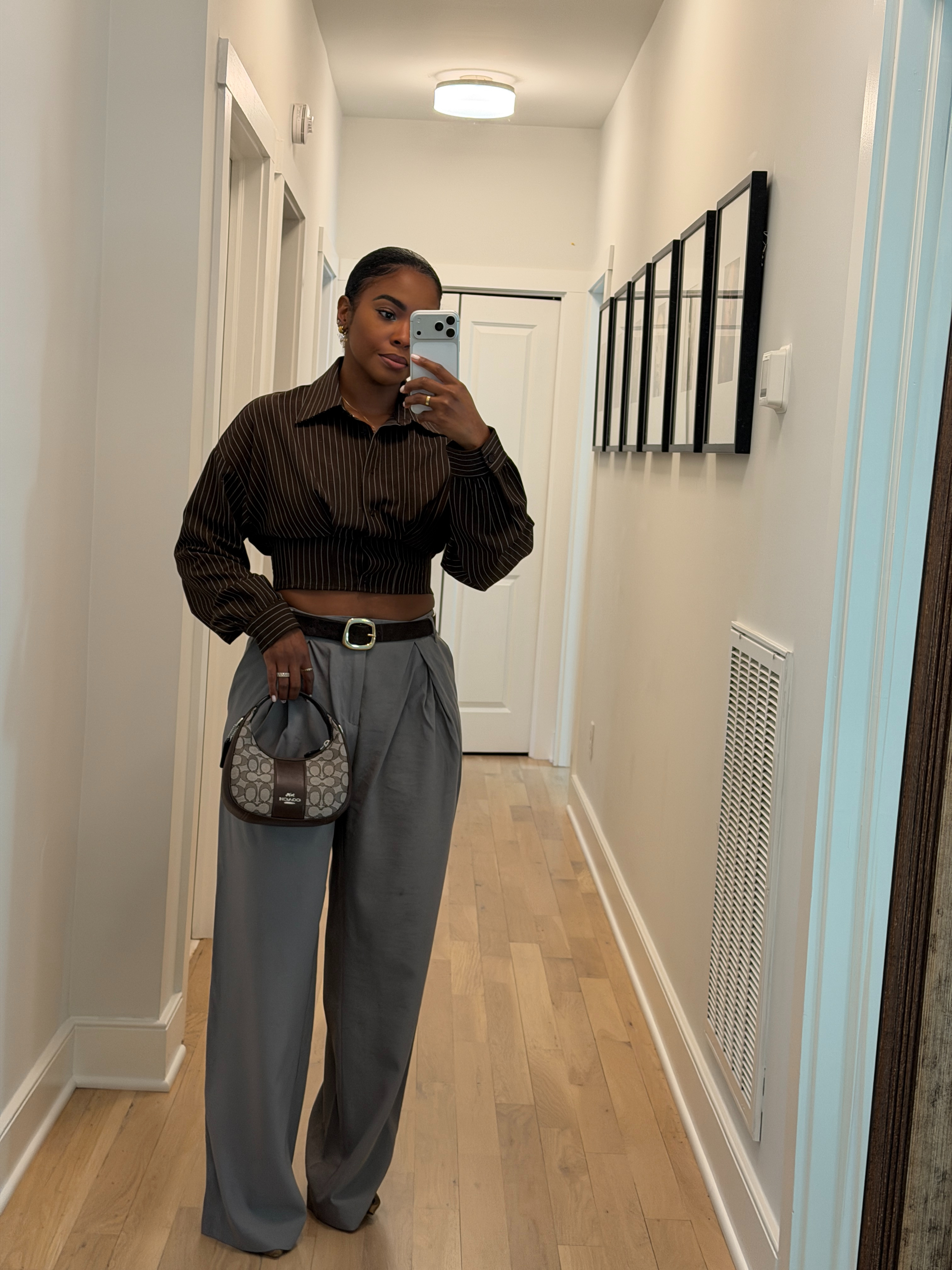 top: Medium
trousers: 8 

 