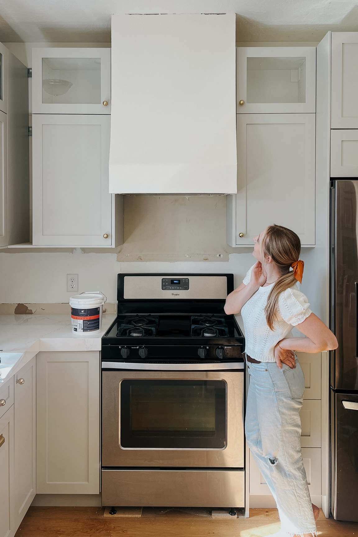Vent hood is done! Well, minus caulk haha.

This sweater is so cute, but I would size up for length. It’s very cropped! I’m wearing a S but I wish I had grabbed a M  

#LTKFindsUnder50 #LTKHome