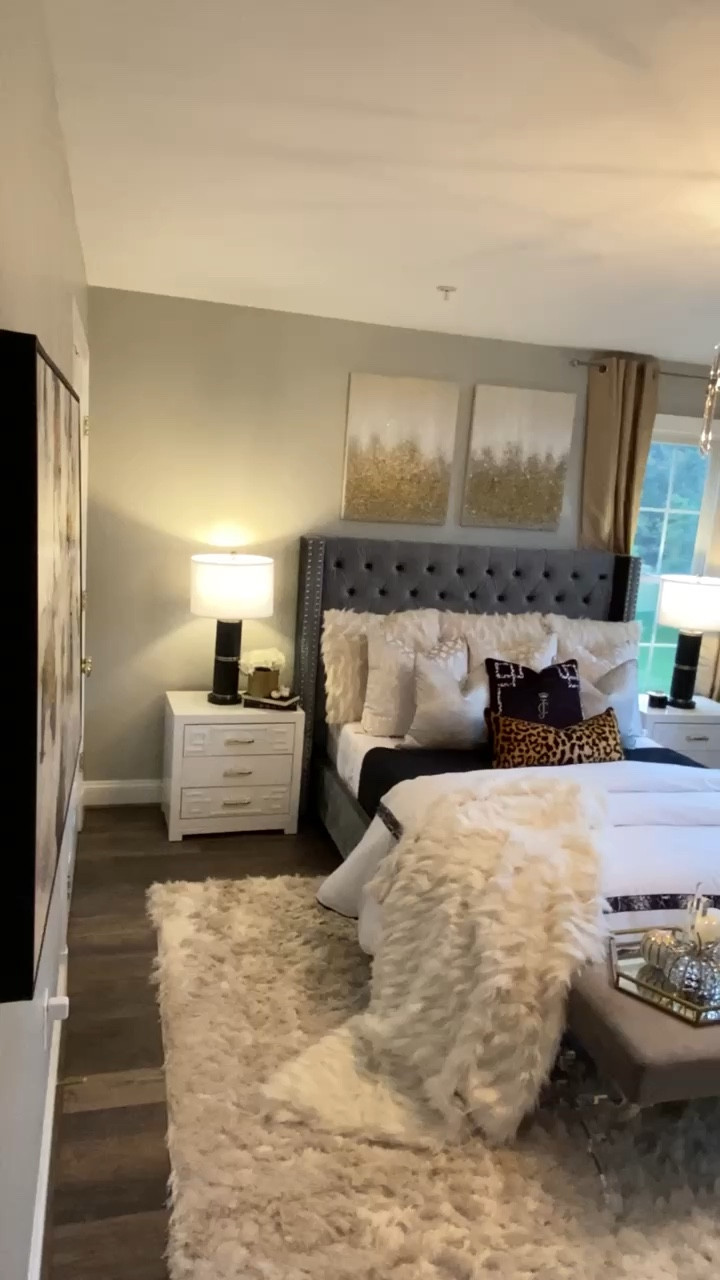 Modern glam bedroom styling

#LTKHome #LTKSaleAlert