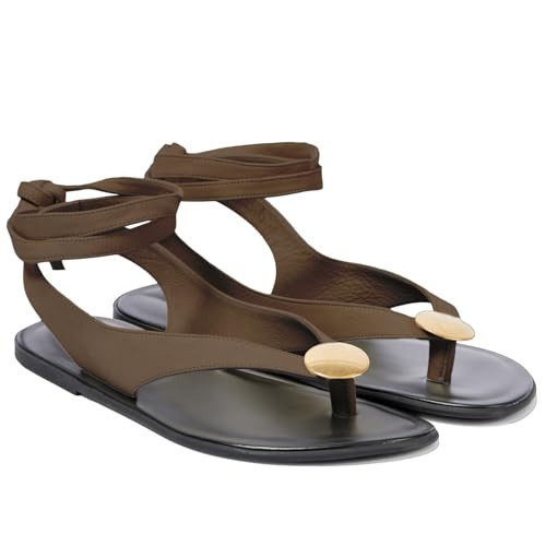 GTBINGGO Strappy Sandals Flat Sandals for Women Comfortable Dressy Beach Flip Flop Slides Thong Sandals for Women | Amazon (US)