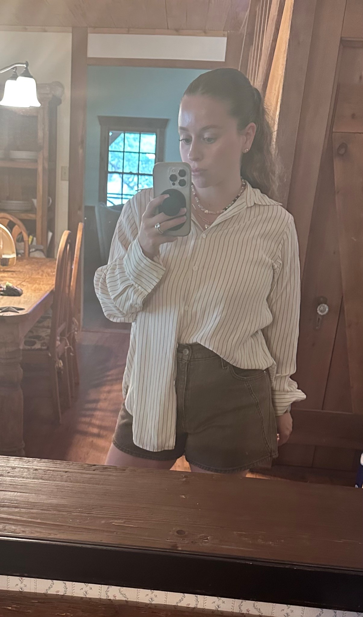 Shorts 🤍 loving that longer shorts are in style! Never been a short shorts gal and these Levi’s from Walmart are such a great fit. I’m wearing an 8 for a looser fit. 

#LTKStyleTip #LTKFindsUnder50