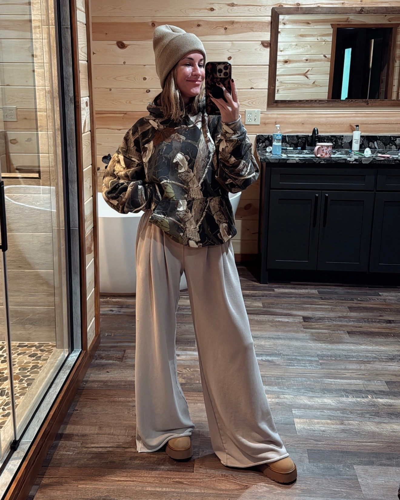 Rainy day comfies! 
medium in hoodie, xs in pants. 



#LTKgrwm #LTKmomlife #LTKootd