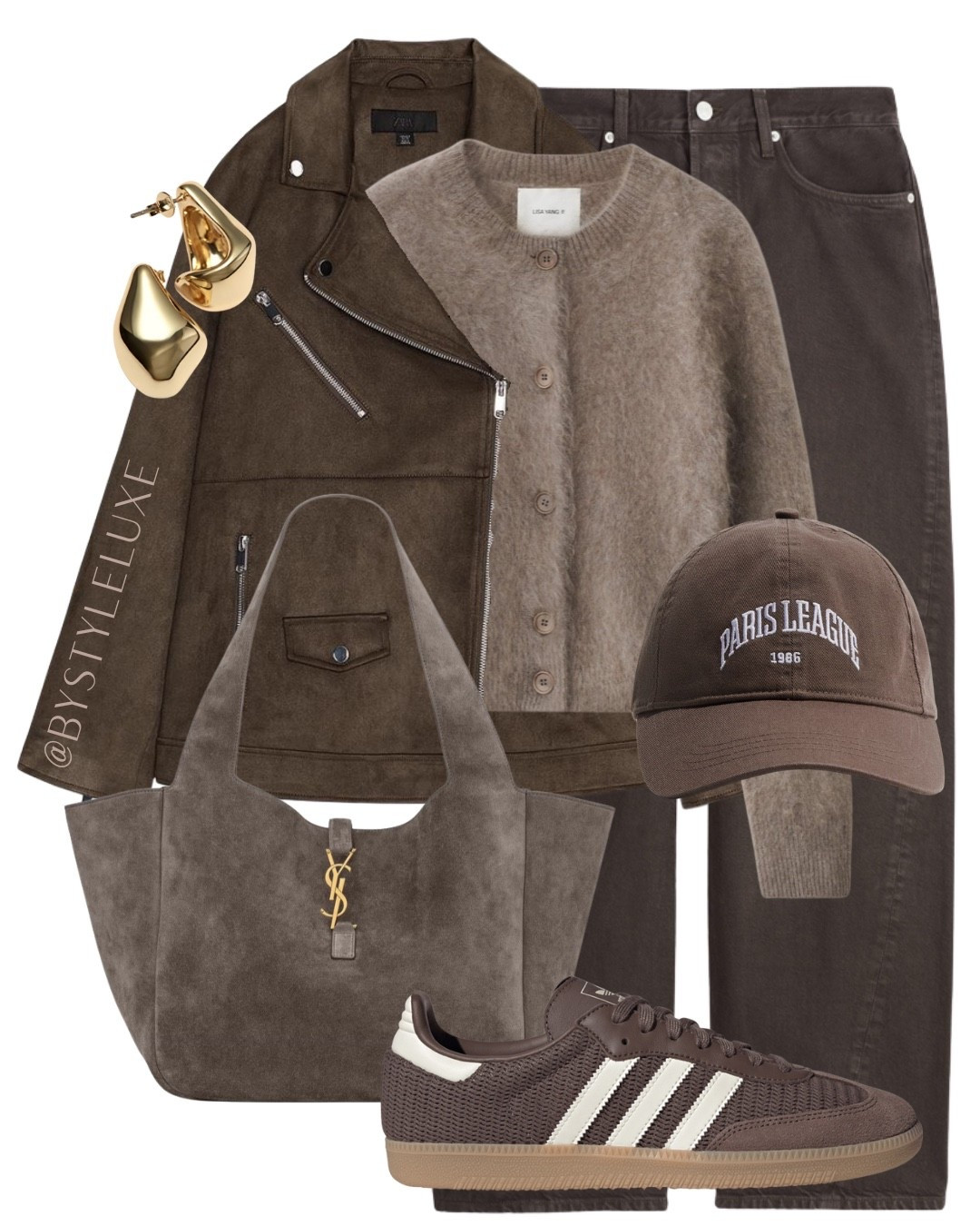 CARDIGAN - styling this cosy cardigan with brown suede and brown jeans for an effortless everyday look

#adidassamba #jeans #jacket

#LTKautumn #LTKshoes #LTKbag