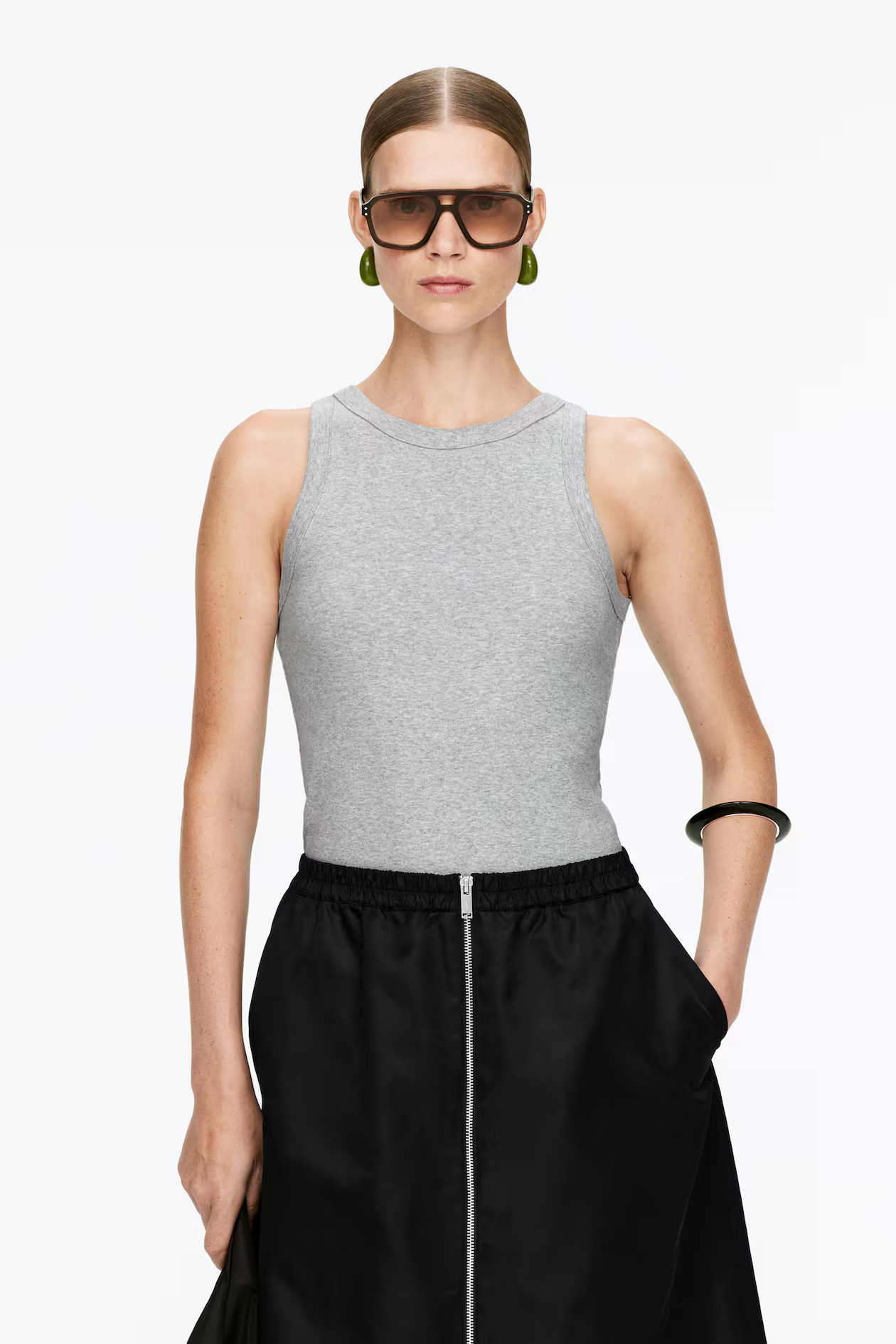 Rib Tank Top | H&M (UK, MY, IN, SG, PH, TW, HK)