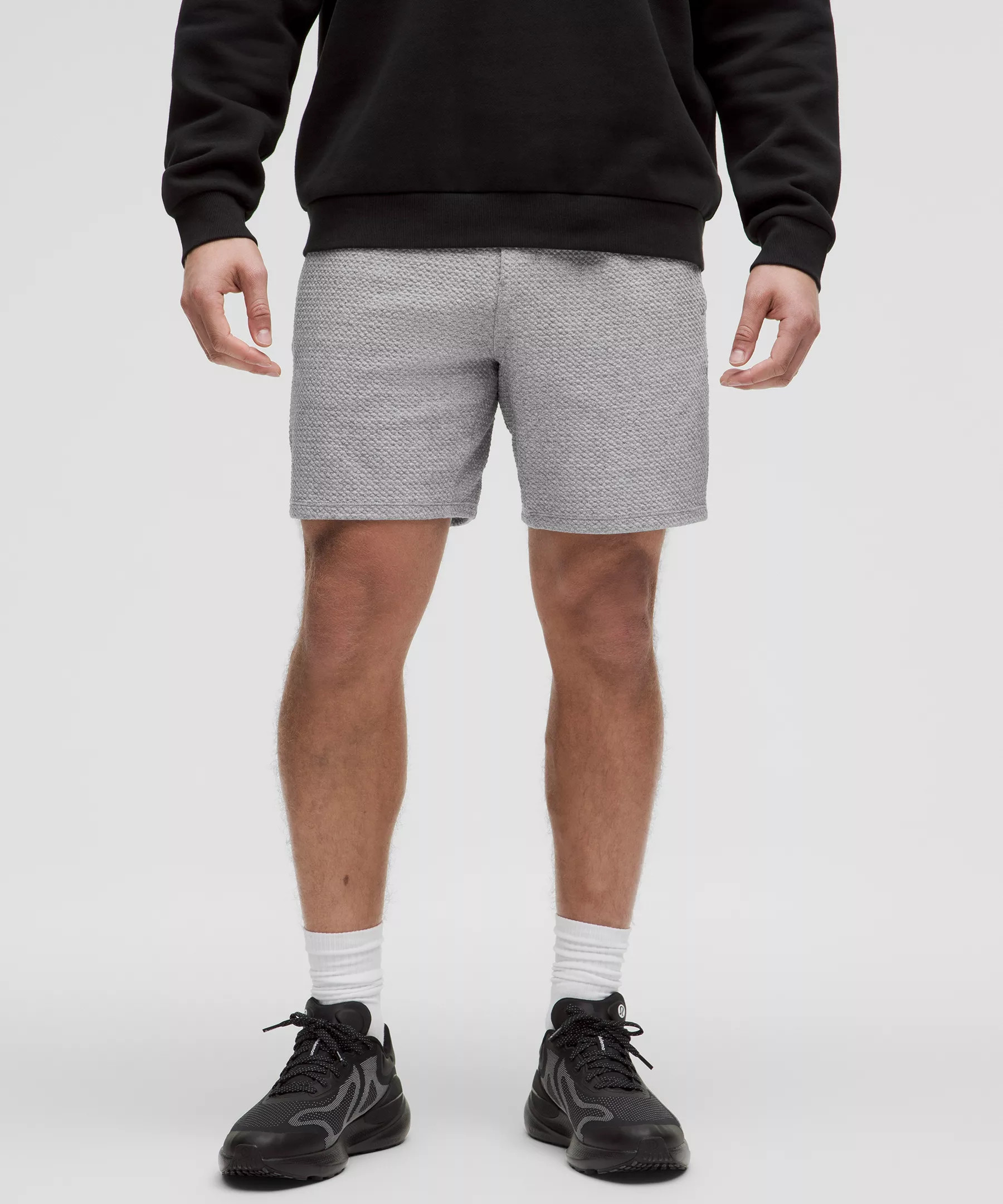 Textured Double-Knit Cotton Short 7" | Men's Shorts | lululemon | Lululemon (US)