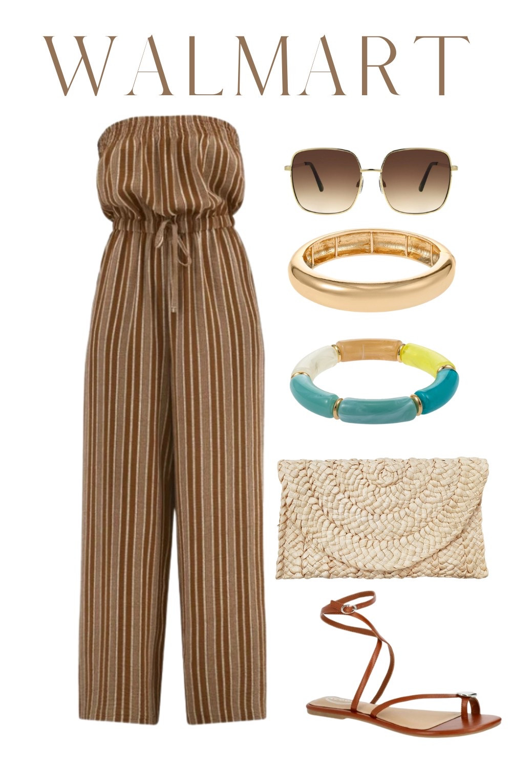 Summer outfit, vacation outfit, jumpsuit, flat sandals, date night outfitt

#LTKStyleTip #LTKSeasonal #LTKSummerEdit