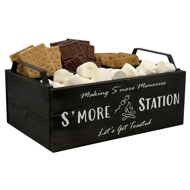 Admired by Nature S'Mores Station, gifts for fire pit, caddy station, smores gift, party station,... | Walmart (US)