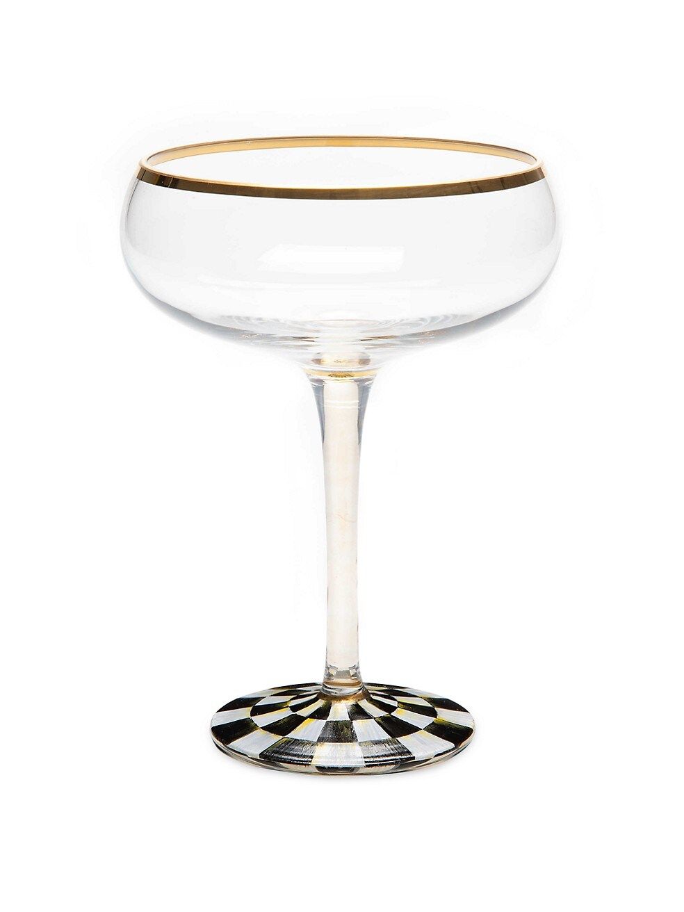 Courtly Check Cocktail Coupe | Saks Fifth Avenue