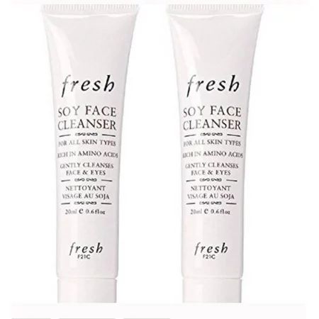 Set of 2 Fresh Soy Face Cleansers 20 mL- 0.6 fl oz Each | Walmart (US)