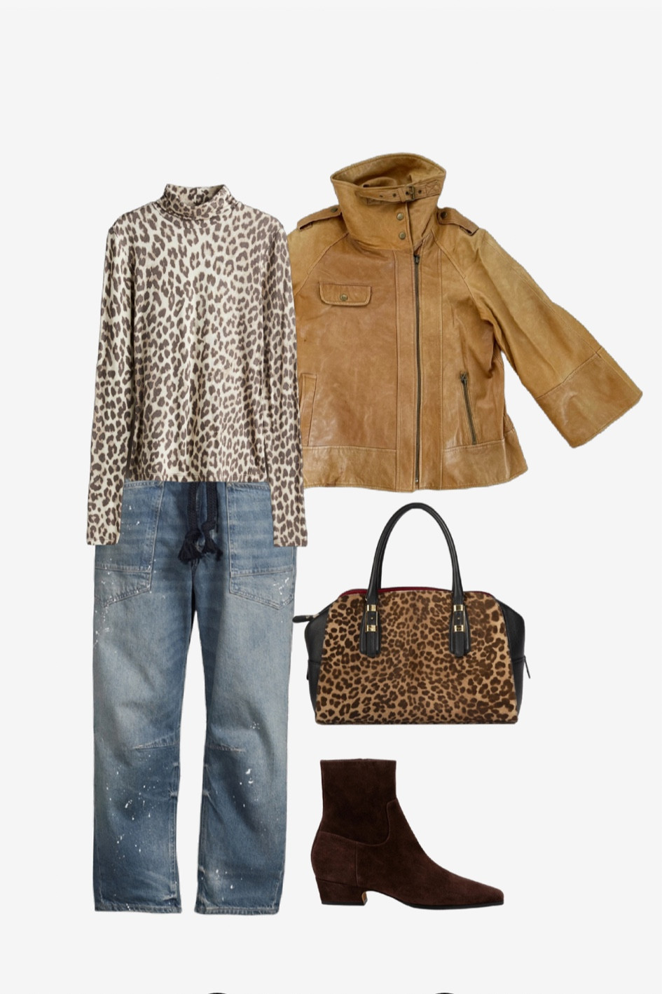 This is one of the vintage leather jackets from my stock I plan to sell. I think I might keep this one though. 
Jacket and bag are secondhand finds. 
Jeans, bag, and boots are vintage.
 •
#falloutfit #ferragamo #falltrends #torontostylist #StyleOver40  #secondhandFind #fashionstylist #slowfashion #animalprint #FashionOver40  #MumStyle #genX #genXStyle #shopSecondhand #genXInfluencer #genXblogger #secondhandDesigner #Over40Style #40PlusStyle 


#LTKOver40 #LTKSeasonal #LTKStyleTip