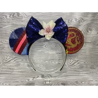 Mulan Mouse Ears Headband, Ears, Mickey Minnie Character Cosplay, Costume | Etsy (US)