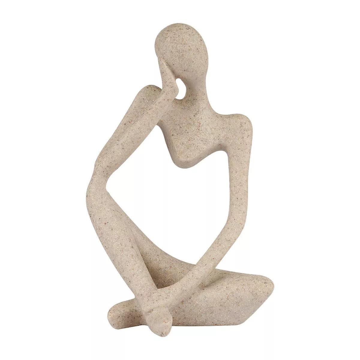 Aoibox Thinker Style Abstract Sculpture Statue, Sandstone Resin Collectible Figurine for Home, Of... | Target