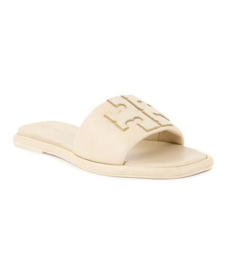 Dulche De Leche Double T Sport Leather Slide - Women | Zulily