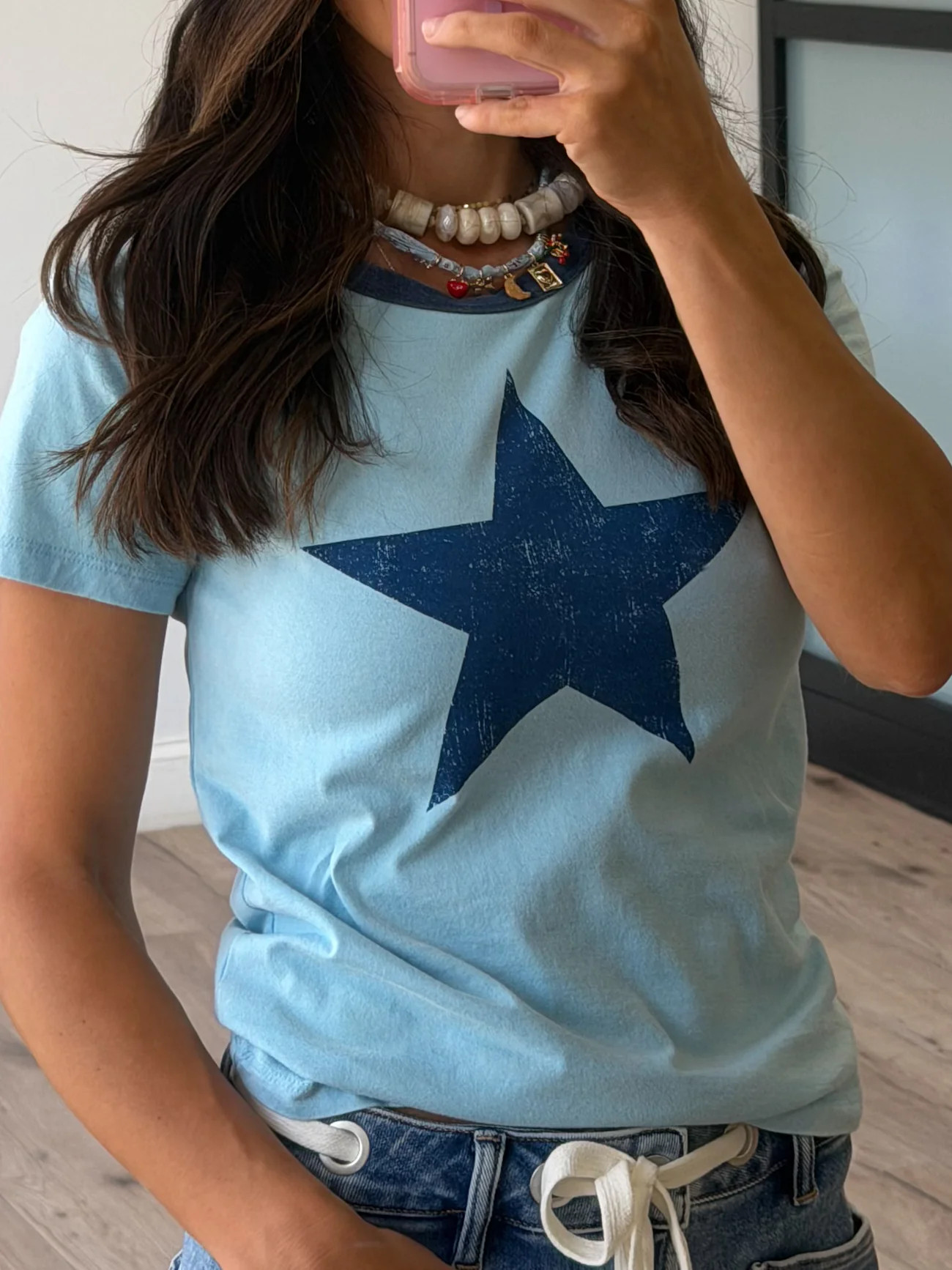 Stellar Vibes Vintage Tee | Blue | Shop Talulah