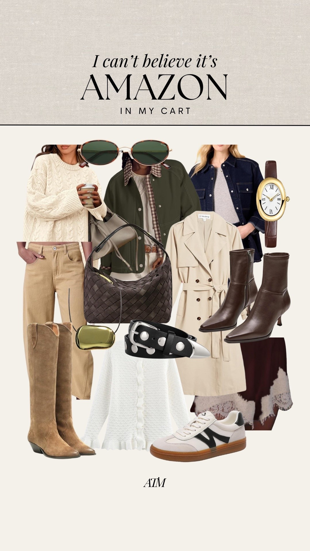 Amazon Fashion - in my cart!

amazon fashion, amazon fall fashion, affordable fall fashion, fall fashion finds, amazon trends, trendy fall fashion, trench coat, budget friendly fashion finds 

#LTKStyleTip #LTKFindsUnder50 #LTKSeasonal