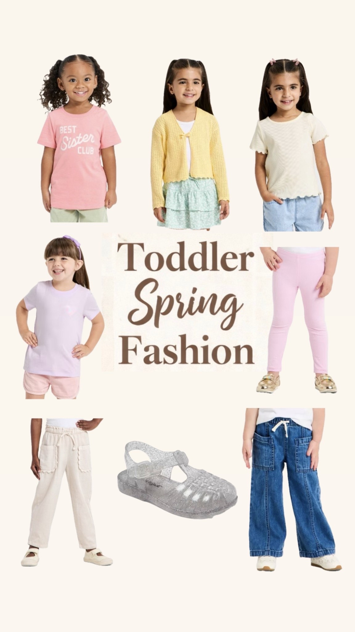 Pastels, soft neutrals, comfy denim & the cutest little graphic tees 💛 Spring styles for our littles are officially here and I’m obsessed.

Think:
• Easy mix-and-match pieces
• Lightweight layers for unpredictable weather
• Comfy fits for school, park days & playdates
• Sweet details like scalloped hems + soft knits

Everything is practical, affordable, and still adorable.

#ToddlerStyle #SpringOutfits #TargetFinds #MomLife #LTKKids #AffordableFashion

#LTKKids #LTKSeasonal #LTKmomlife