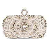 Tanpell Womens Crystal Clutche Bag Fashion Diamond Evening Party Bag Golden | Amazon (US)
