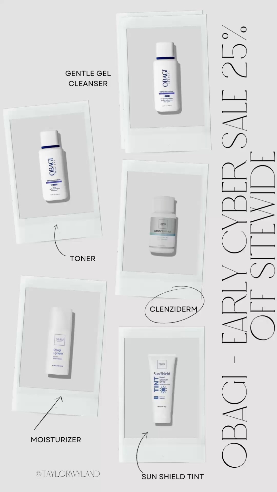 My favorites from the Obagi Medical Early Cyber sale 25% off sitewide! #Obagi #ObagiMedical #Skincare #ObagiSkincare #

#LTKSaleAlert #LTKFindsUnder50 #LTKBeauty