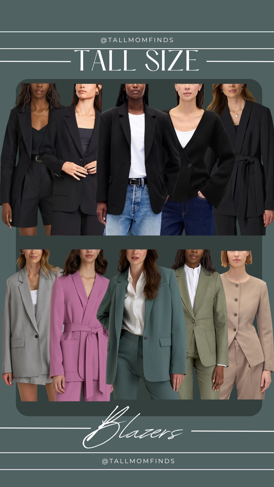 tall size blazers, tall workwear, tall office outfits, tall business casual, tall oversized blazer, tall women’s fashion, long sleeve blazers, tall girl style

#LTKTall #LTKWorkwear #LTKMidsize
