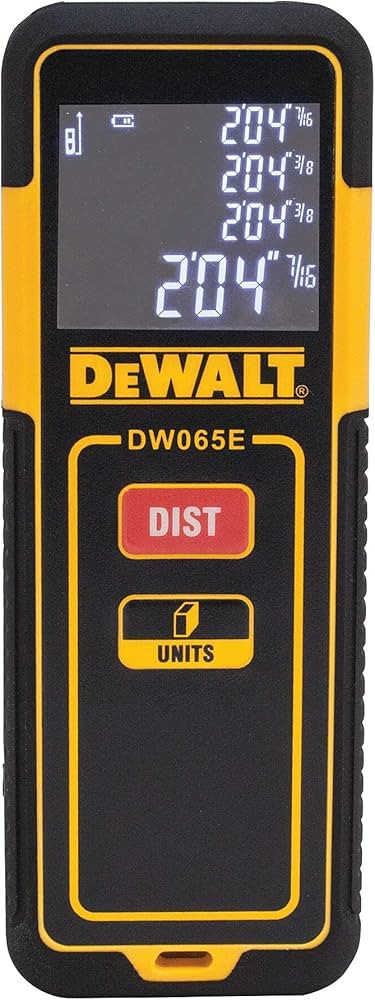DEWALT DW065 Laser Distance Measure | Amazon (US)