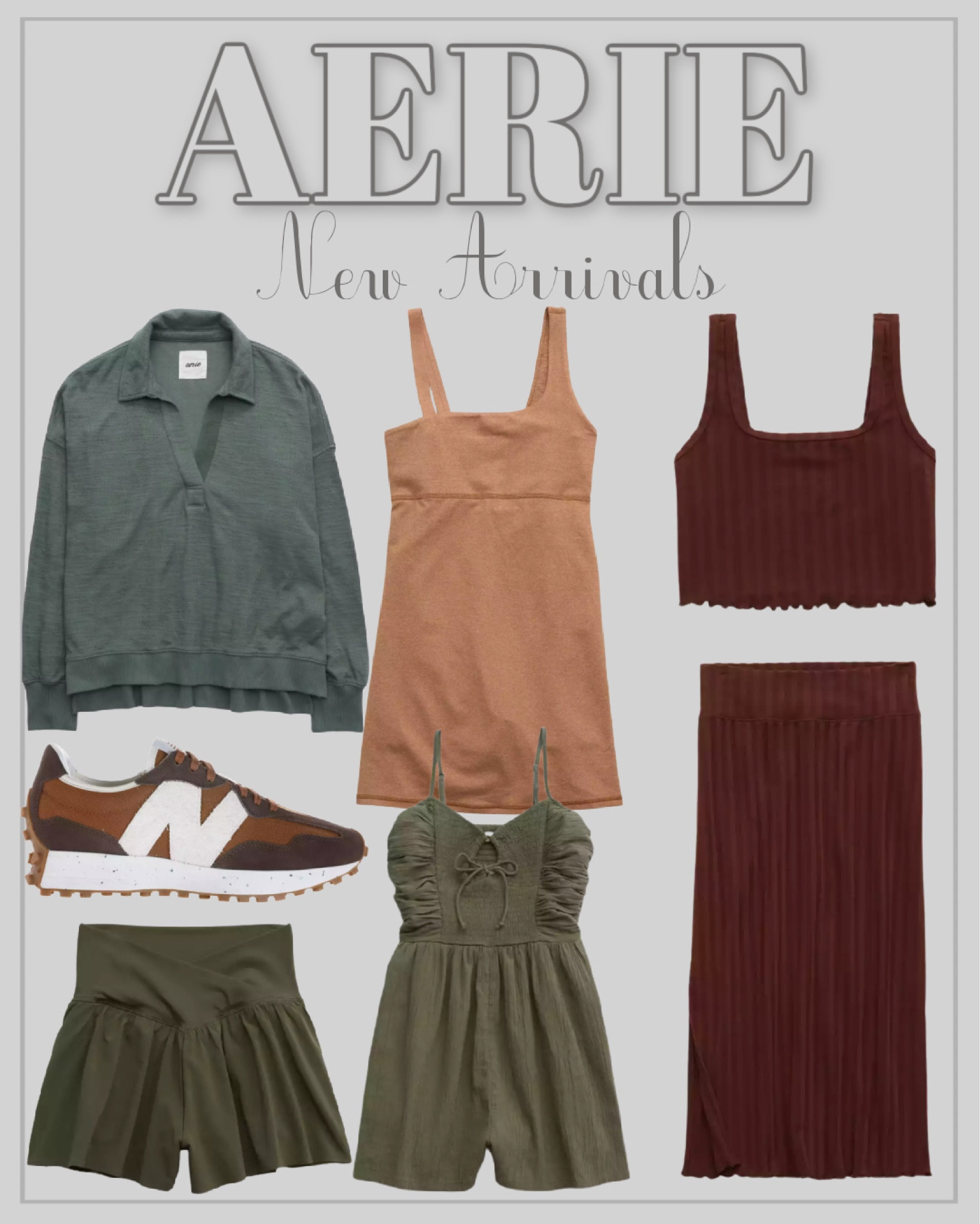 Aerie Smocked Keyhole Romper curated on LTK