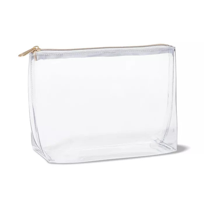 Sonia Kashuk™ Square Clutch Makeup Bag - Clear | Target