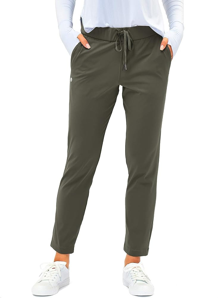 G Gradual Women's Pants with Deep Pockets 7/8 Stretch Ankle Sweatpants for Golf, Athletic, Lounge... | Amazon (US)