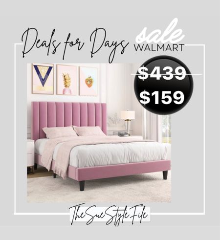 Bed sale. Daily sale. Bedding. Bedroom. Home decor. Walmart. Daily deal 

#LTKsalealert #LTKhome