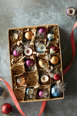 Mini Bulb Ornaments, Set of 20 | Anthropologie (US)