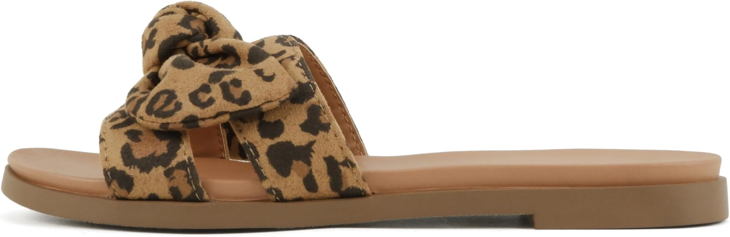 Soda Writer ~ Women Round Toe H-Band Bow Slide Sandals | Amazon (US)