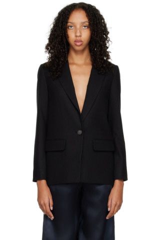 Black Boyfriend Blazer | SSENSE