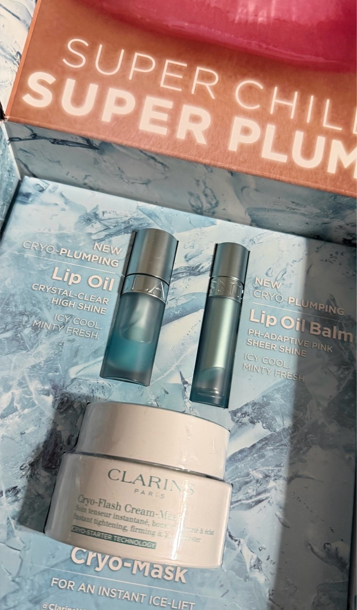 I finally picked up this Clarins Cryo collection and I can’t wait to add it to my skincare routine 💙 From the cooling lip oils to the Cryo-Flash Mask, these are such fun beauty finds.

#Clarins #SkincareFavorites #BeautyFinds #LipOil #SkincareRoutine #LuxuryBeauty #GlowSkin #BeautyLover #SelfCareRoutine #SephoraFinds

#LTKselfcare #LTKBeauty #LTKmorningroutine