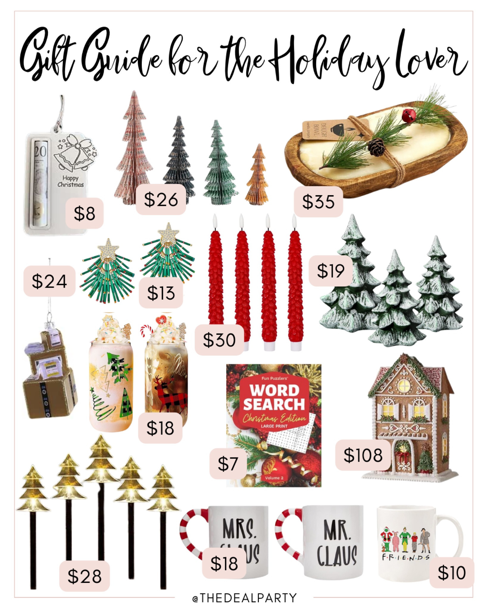 Holiday Gift Guide | Gift Guide for the Holiday Lover | Holiday Lover Gift Guide | Holiday Gift Ideas 

#LTKHoliday #LTKSeasonal #LTKGiftGuide