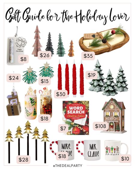 Holiday Gift Guide | Gift Guide for the Holiday Lover | Holiday Lover Gift Guide | Holiday Gift Ideas 

#LTKHoliday #LTKSeasonal #LTKGiftGuide