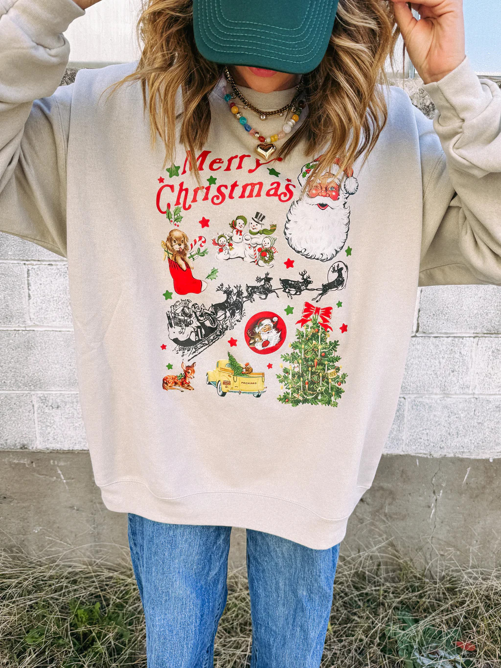 ETTA OG | vintage christmas icons sweatshirt | Etta & East